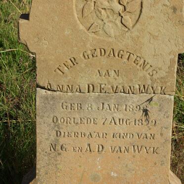 Free State, WINBURG, Old cemetery