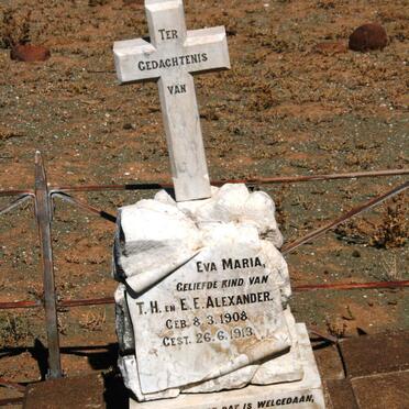 ALEXANDER Eva Maria 1908-1913