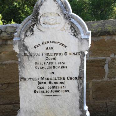 Free State, ZASTRON district, Rural (farm cemeteries)