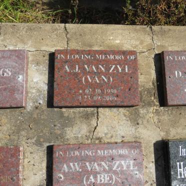 ZYL A.J., van 1930-2006