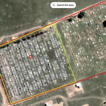 4. The area in the yellow block has been photographed. 