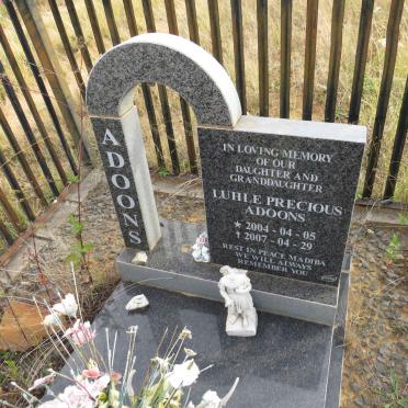 ADOONS Luhle Precious 2004-2007