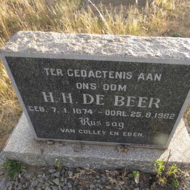 BEER H.H., de 1874-1962