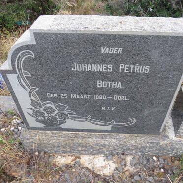 BOTHA Johannes Petrus 1880-