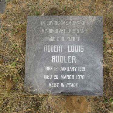 BUDLER Robert Louis 1921-1978