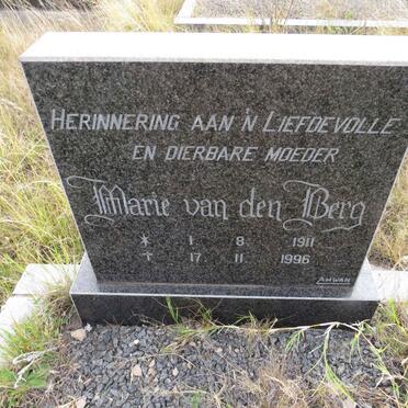 BERG Marie, van den 1911-1996