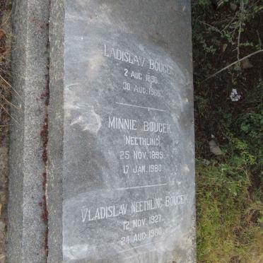BOUCEK Ladislav 1890-1960 & Minnie NEETHLING 1899-1980 :: BOUCEK Vladislav Neethling  1927-1980_1