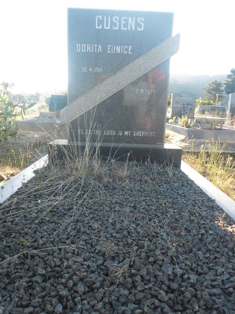 CUSENS Dorita Eunice 1914-1973