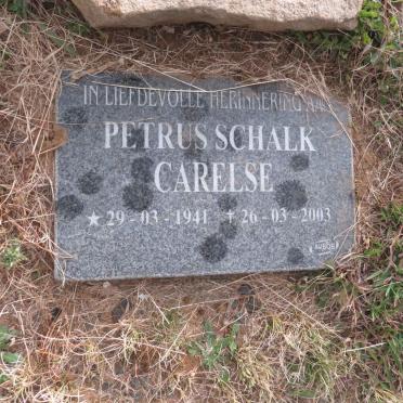 CARELSE Petrus Schalk 1941-2003