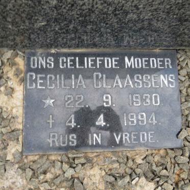CLAASSENS Cecilia 1930-1994