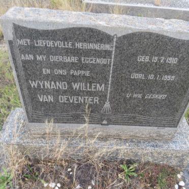 DEVENTER Wynand Willem, van 1910-1959