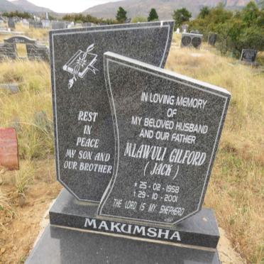 MAKUMSHA Mlawuli Gilford 1958-2001