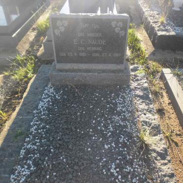 NAUDE E.C. nee HENNING 1880-1967