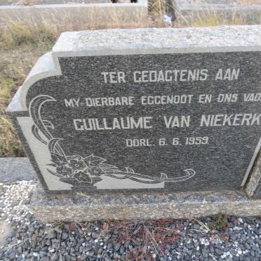 NIEKERK Guillaume, van -1959
