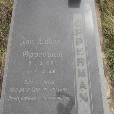 OPPERMAN Jan Lukas 1915-1991