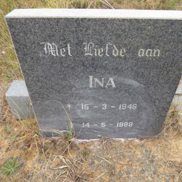PIENAAR Ina 1946-1988