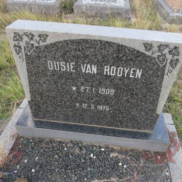 ROOYEN Ousie, van 1909-1975