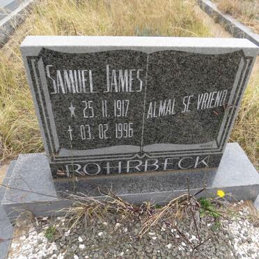 ROHRBECK Samuel James 1917-1996 
