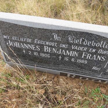 ROODT Johannes Benjamin Frans 1905-1989 & Christina Jacoba Adriana VAN DEN BERG 1914-1999_2