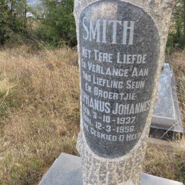 SMITH Stephanus Johannes 1937-1956