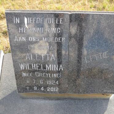 SNYMAN Hendrik Andreas 1913-1982  & Aletta Wilhelmina GREYLING 1924-2012_2