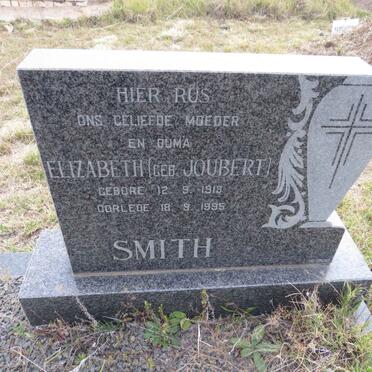 SMITH Elizabeth nee JOUBERT 1913-1995