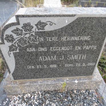 SMITH Adam J. 1881-1966