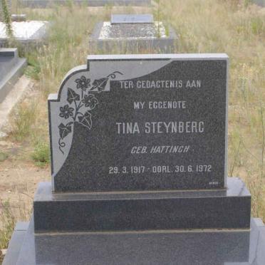 STEYNBERG Tina nee HATTINGH 1917-1972