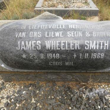 SMITH James Wheeler 1948-1968
