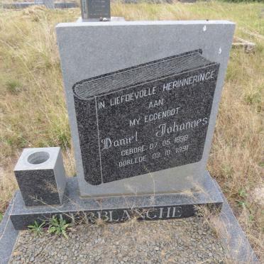 TERBLANCHE Daniel Johannes 1898-1991