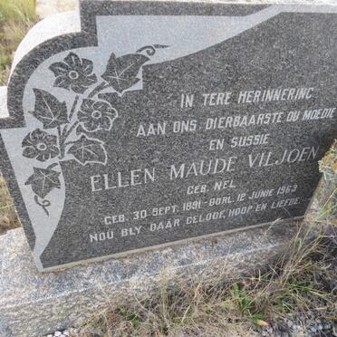 VILJOEN Ellen Maude nee NEL 1891-1963