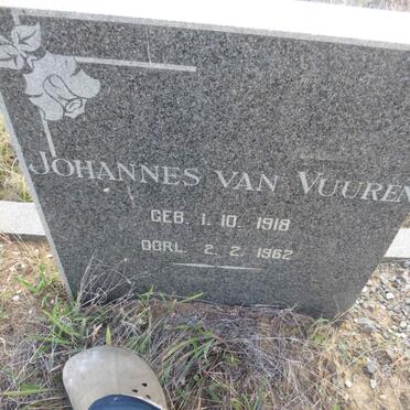 VUUREN Johannes, van 1918-1962