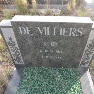 VILLIERS Ruby, de 1918-1974