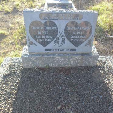 WET Christiaan Rudolf, de -1936 &amp; Cornelia Johanna -1940
