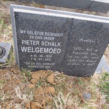 WELGEMOED Pieter Schalk 1936-2012