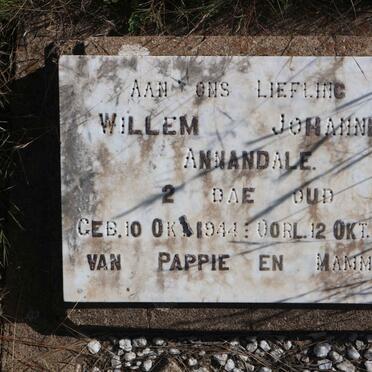 ANNANDALE Willem Johannes 1944-1944