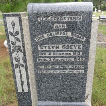 BOEYE Steyn 1913-1946