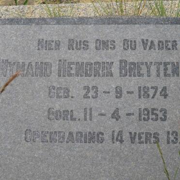 BREYTENBACH Wynand Hendrik 1874-1953
