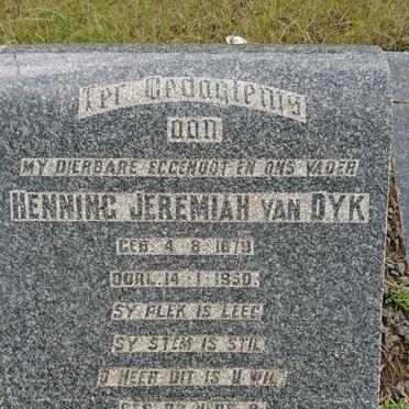 DYK Henning Jeremiah, van 1879-1950