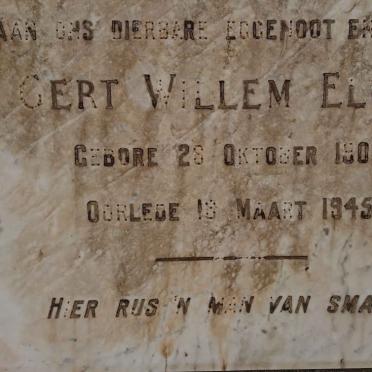 ELOFF Gert Willem 1900-1945
