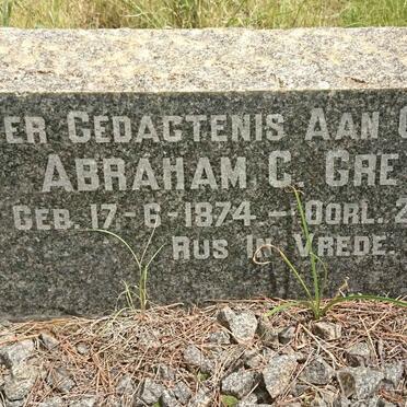 GREYLING Abraham C. 1874-1954