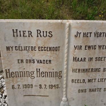 HENNING Henning 1909-1949