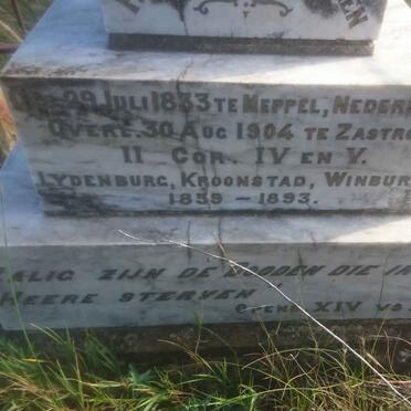 HEYNINGEN P.A.C., van 1833-1904