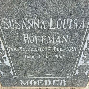 HOFFMAN Gabriel Daniel Nel 1876-1964 &amp; Susanna Louisa TALJAARD 1881-1952