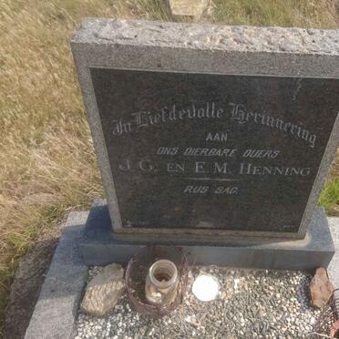 HENNING J.G. &amp; E.M.