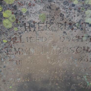 LABUSCHAGNE Emmie -1918