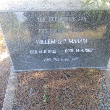 MARAIS Willem S.P. 1883-1962