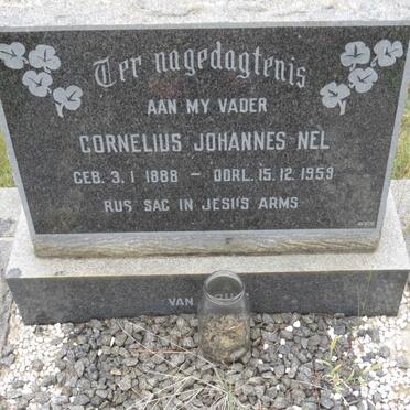 NEL Cornelius Johannes 1888-1959