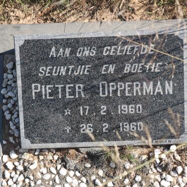 OPPERMAN Pieter 1960-1960