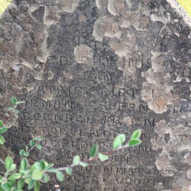 ORMAN Patrick Pieter 1893-1898